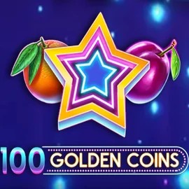 100 Golden Coins game by Amusnet Interactive – logo hosted on Spinstein Casino