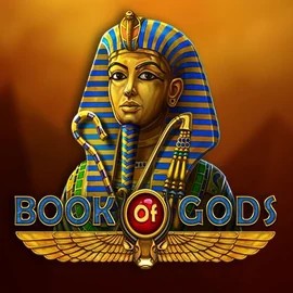 Book of Gods casino game by BF Games – featured logo at Spinstein Casino