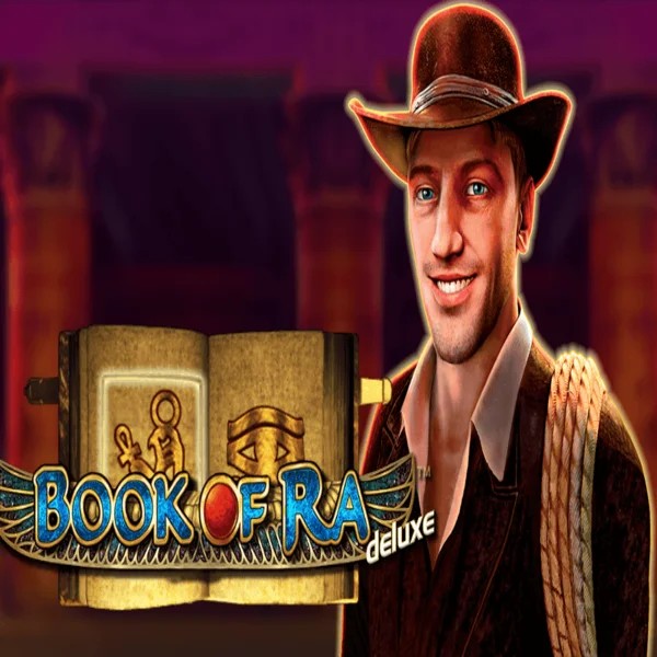 Play the Book of Ra Deluxe slot by Novomatic on Spinstein Casino