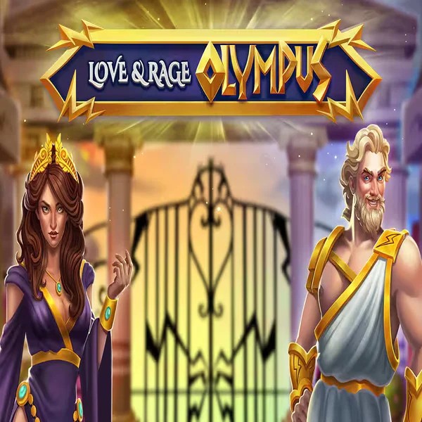 Official Slots logo: Love and Rage Olympus by Greentube at Spinstein Casino
