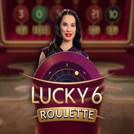Lucky 6 Roulette logo by Pragmatic Play at Spinstein Casino