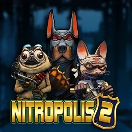 Slots logo of Nitropolis 2 from ELK Studios at Spinstein Casino
