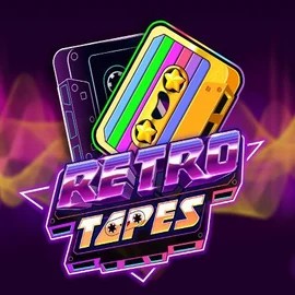 Slots logo of Retro Tapes from Push Gaming at Spinstein Casino