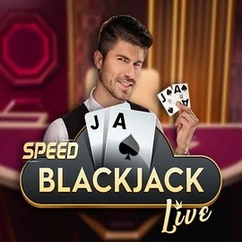 Speed Blackjack game by Pragmatic Play – logo hosted on Spinstein Casino