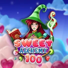 Sweet Alchemy 100 logo by Play'n GO at Spinstein Casino